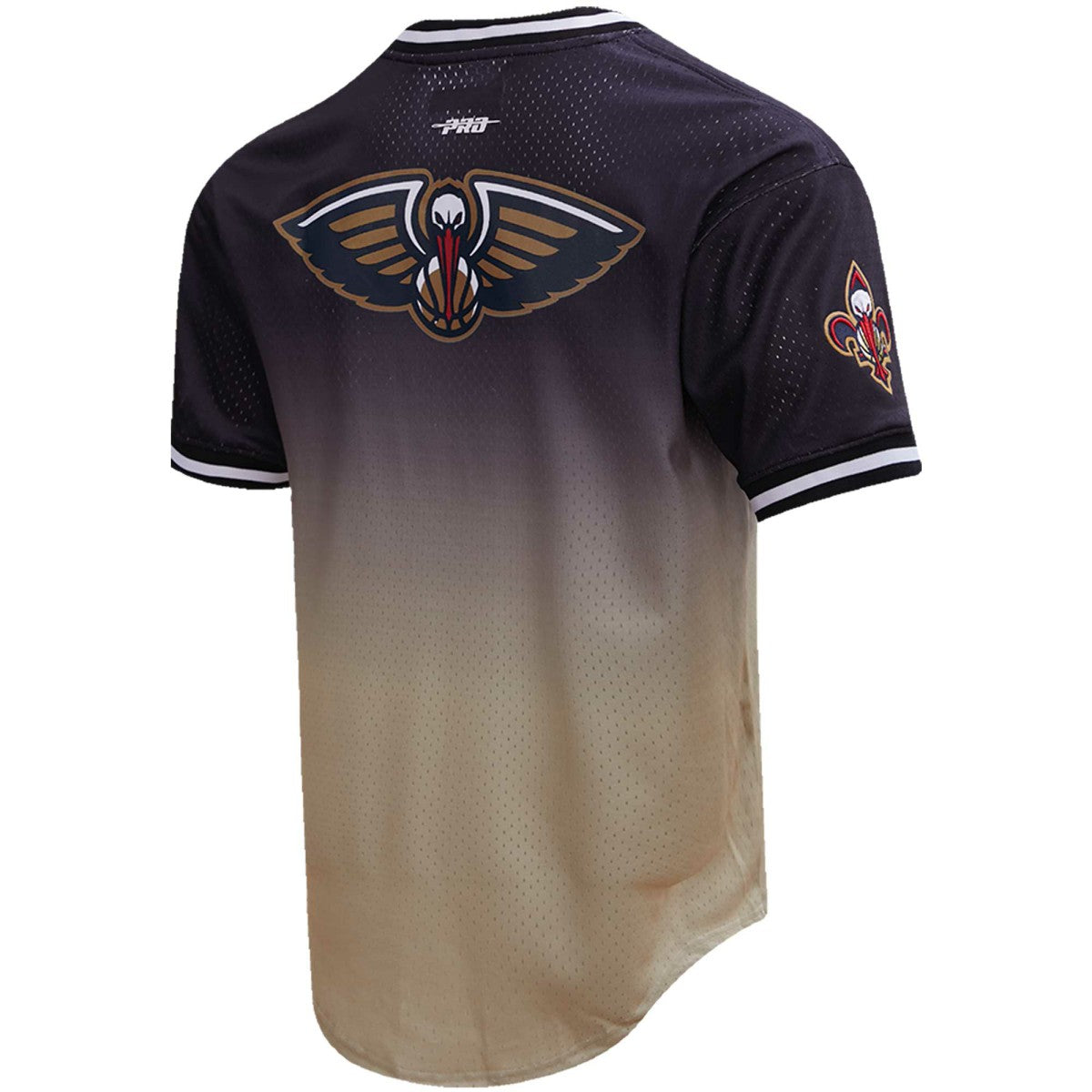 Zion Williamson New Orleans Pelicans Post Ombre Name & Number T-Shirt Black/Gold - NBA