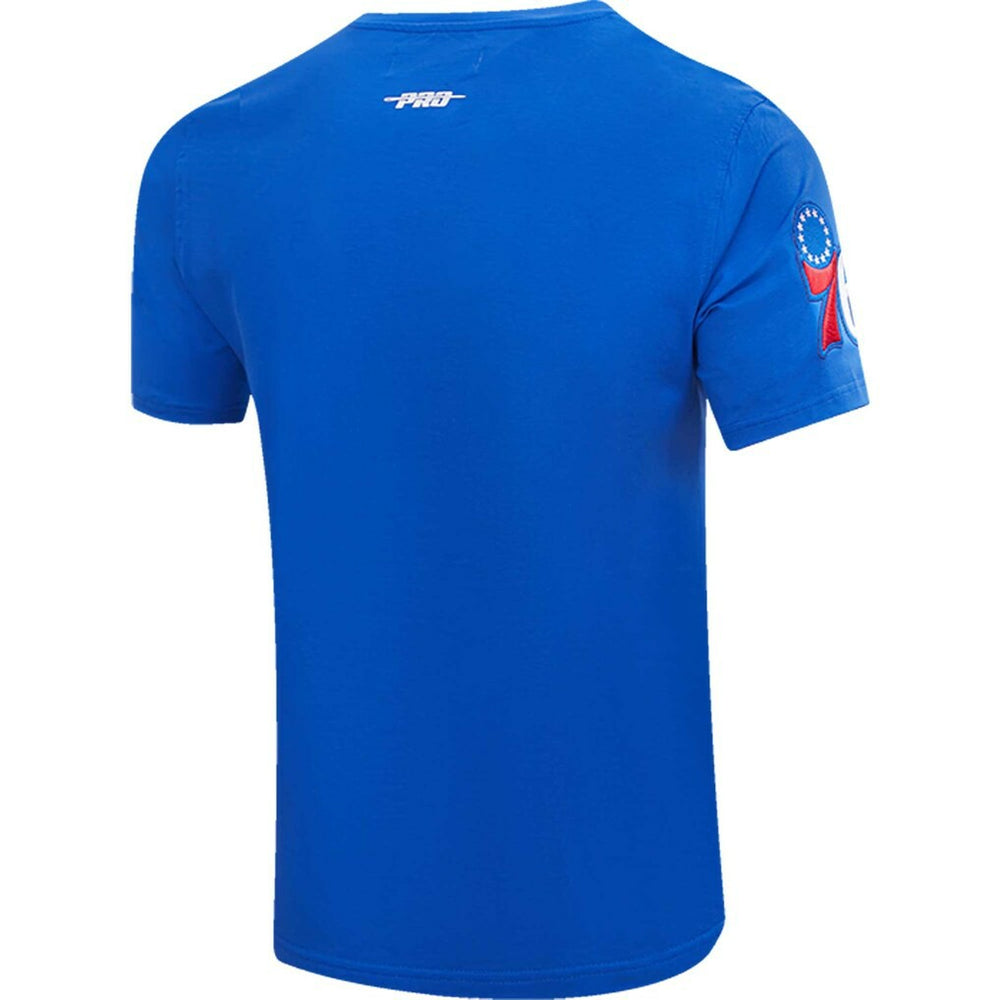 Joel Embiid, Tobias Harris, James Harden Philadelphia 76ers Pro Standard Multi Lineup T-Shirt Royal - NBA