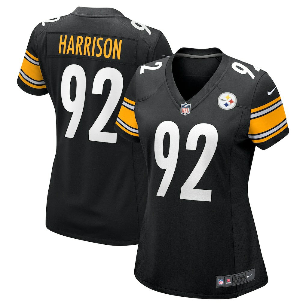 James Harrison Pittsburgh Steelers Women's Retired Game Jersey Black | Nike for Sale