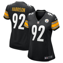 James Harrison Pittsburgh Steelers Women's Retired Game Jersey Black | Nike for Sale