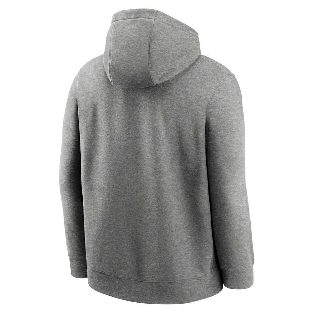 Indianapolis Colts 40th Anniversary Club Pullover Hoodie Heather Gray | Nike for Sale