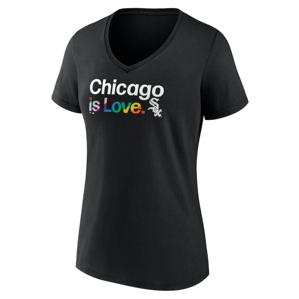 Chicago White Sox Women's City Pride V-Neck T-Shirt - MLB
