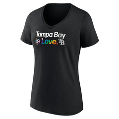 Tampa Bay Rays Women's City Pride V-Neck T-Shirt - MLB