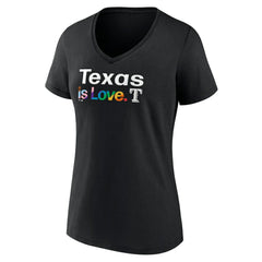 Texas Rangers Women's City Pride V-Neck T-Shirt - MLB