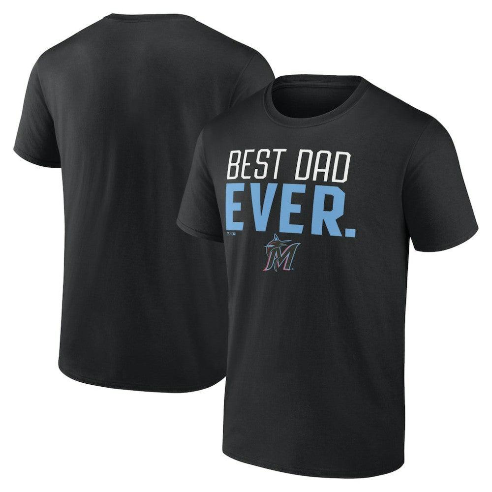 Miami Marlins Best Dad Ever T-Shirt - MLB