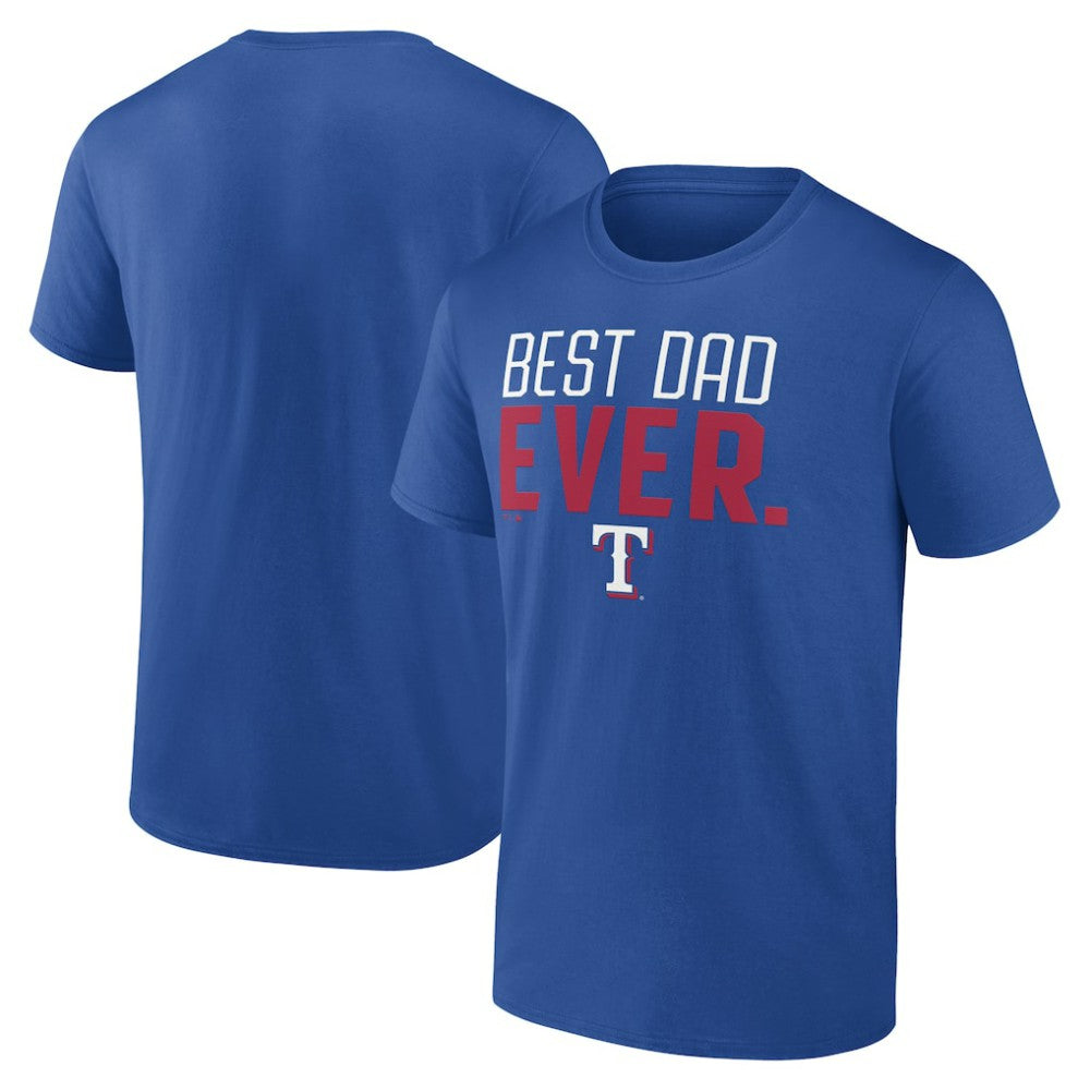 Texas Rangers Best Dad Ever T-Shirt - MLB
