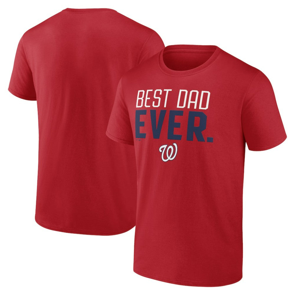 Washington Nationals Best Dad Ever T-Shirt - MLB