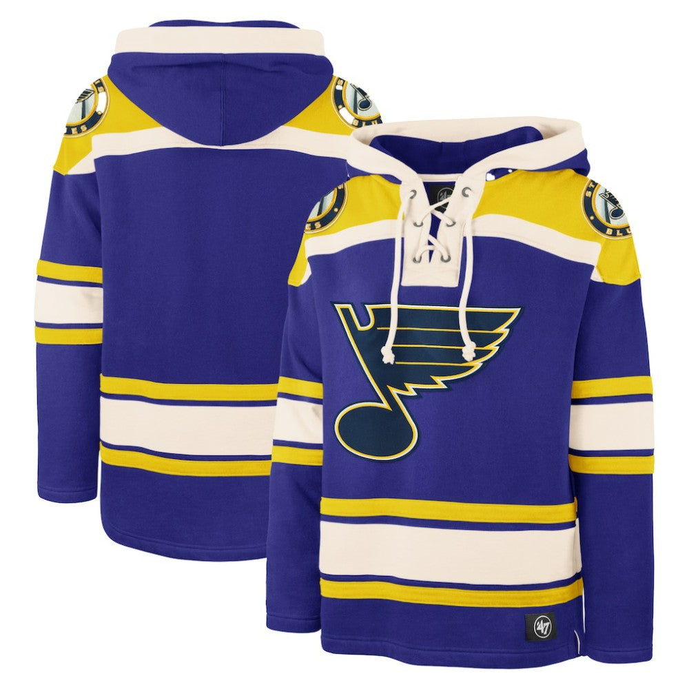 St. Louis Blues '47 Superior Lacer Hoodie - Blue - NHL