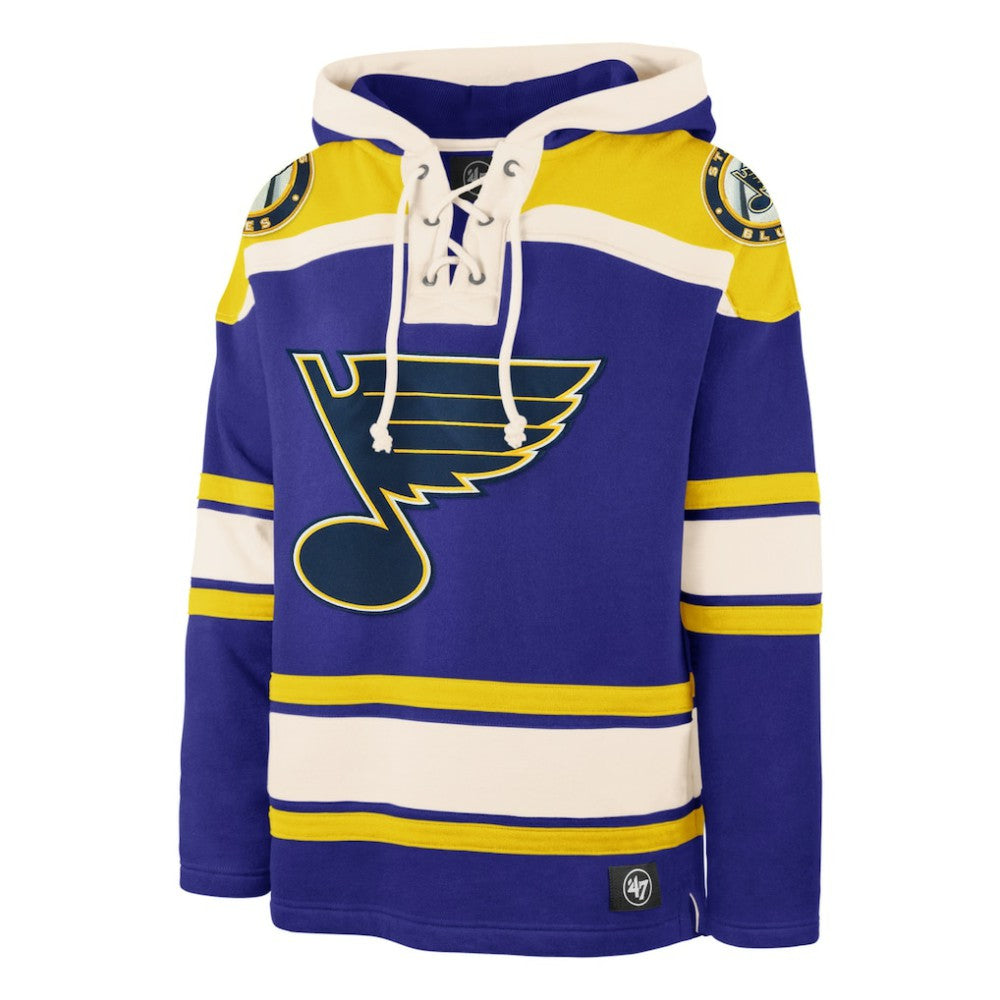 St. Louis Blues '47 Superior Lacer Hoodie - Blue - NHL