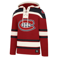 Montreal Canadiens '47 Superior Lacer Hoodie - Red - NHL