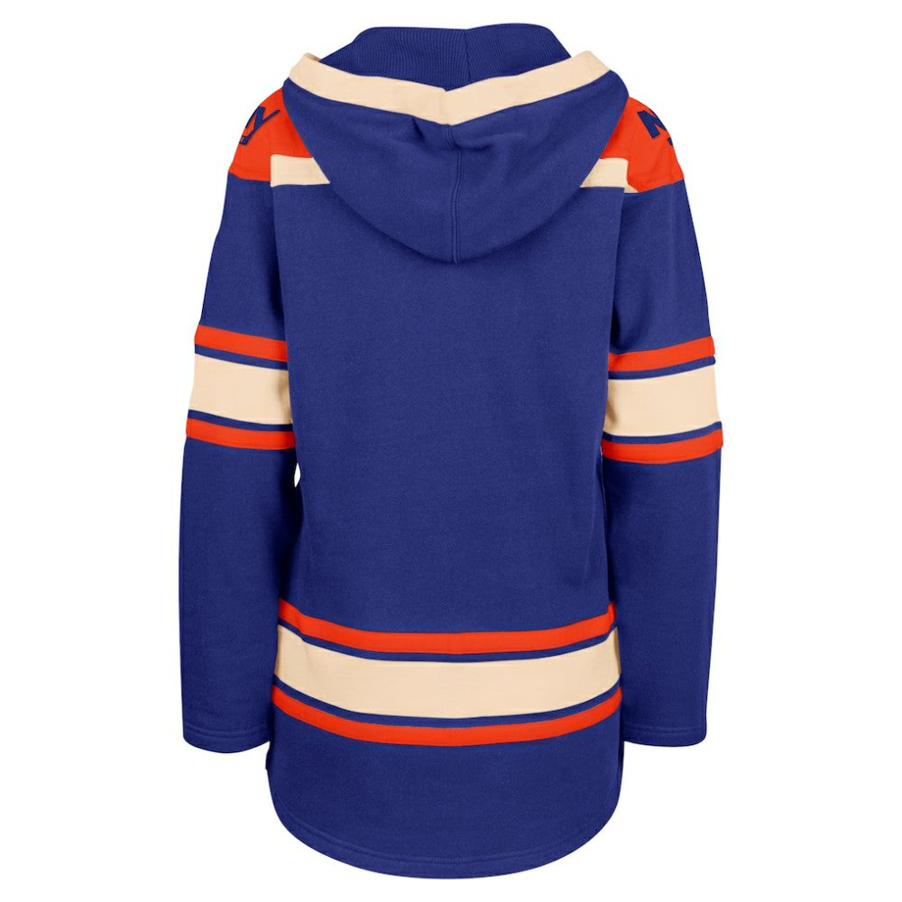 New York Islanders '47 Women's Superior Lacer Pullover Hoodie - Royal - NHL