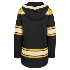 Pittsburgh Penguins '47 Women's Superior Lacer Pullover Hoodie - Black - NHL