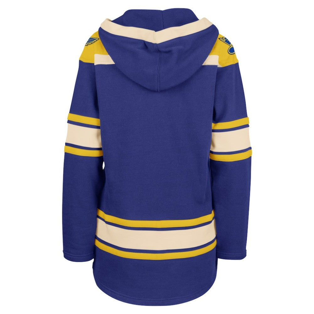 St. Louis Blues '47 Women's Superior Lacer Pullover Hoodie - Blue - NHL