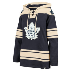 Toronto Maple Leafs '47 Women's Superior Lacer Pullover Hoodie - Navy - NHL