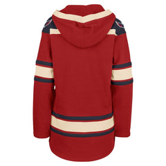 Washington Capitals '47 Women's Superior Lacer Pullover Hoodie - Red - NHL