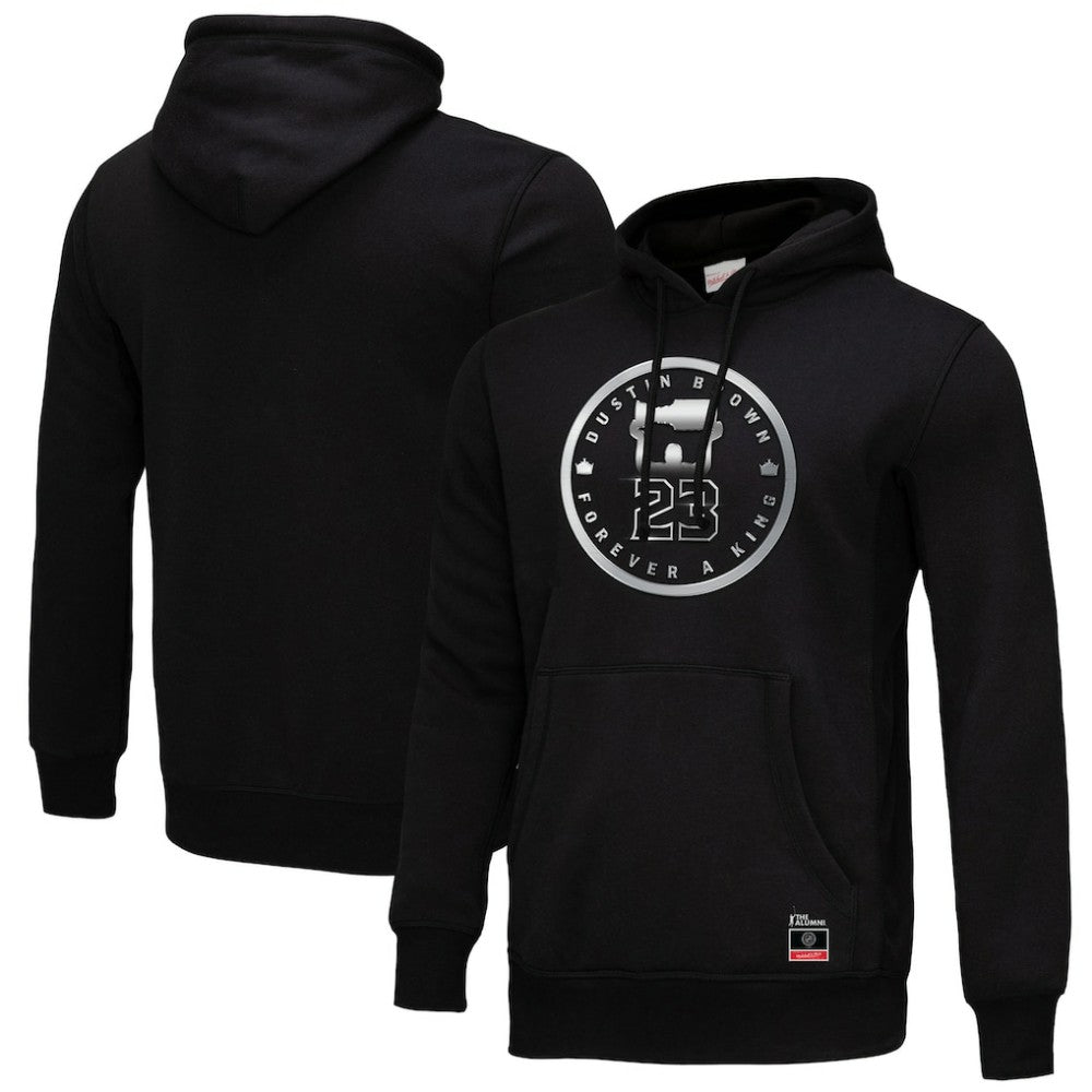 Dustin Brown Los Angeles Kings Mitchell & Ness Forever A King Pullover Hoodie - Black - NHL