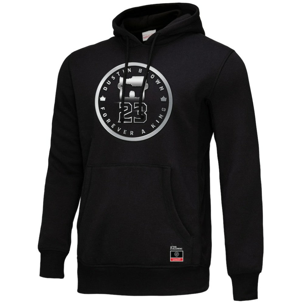 Dustin Brown Los Angeles Kings Mitchell & Ness Forever A King Pullover Hoodie - Black - NHL