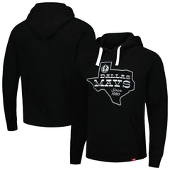 Dallas Mavericks Sportiqe Unisex Olsen Raglan Tri-Blend Pullover Hoodie Navy - NBA