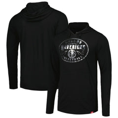 Dallas Mavericks Sportiqe Unisex Rowan Tri-Blend Long Sleeve Hoodie T-Shirt Black - NBA