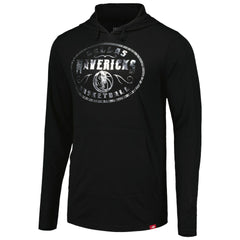 Dallas Mavericks Sportiqe Unisex Rowan Tri-Blend Long Sleeve Hoodie T-Shirt Black - NBA