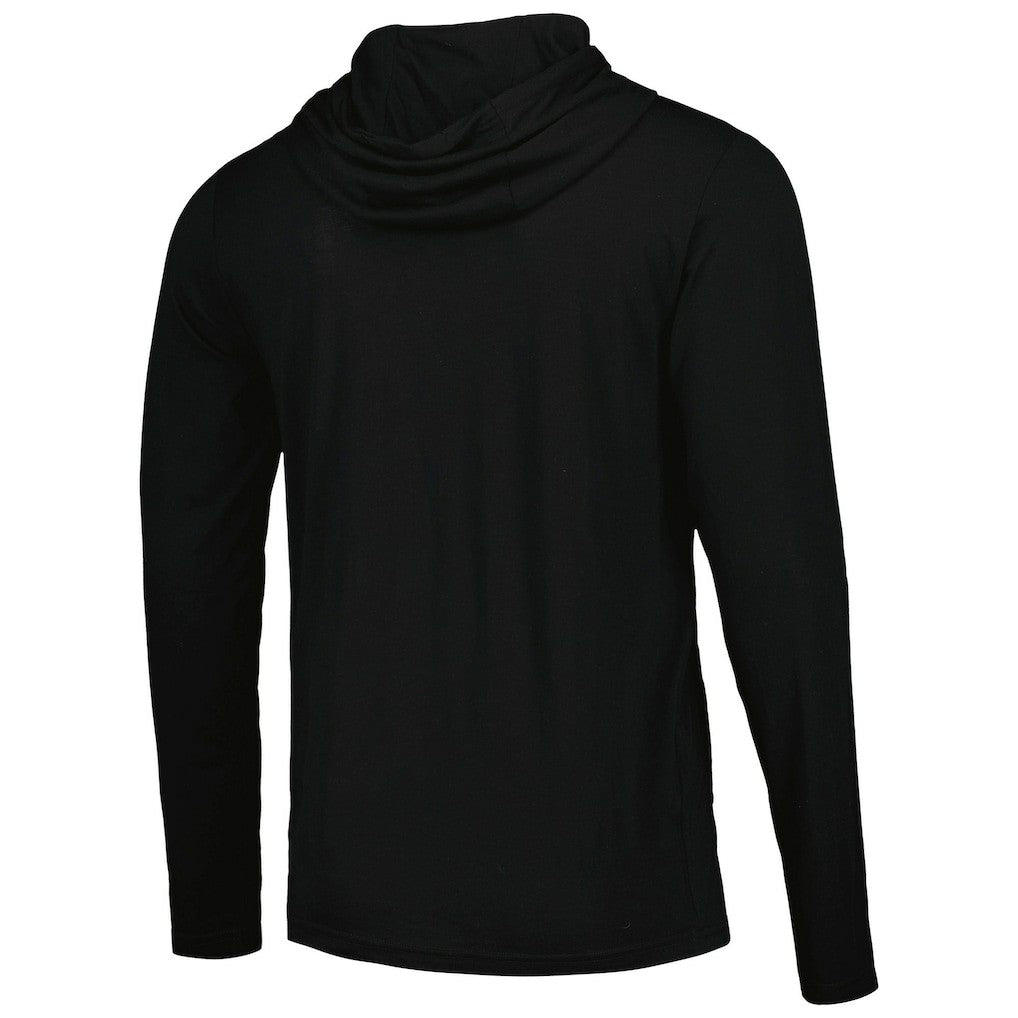 Dallas Mavericks Sportiqe Unisex Rowan Tri-Blend Long Sleeve Hoodie T-Shirt Black - NBA