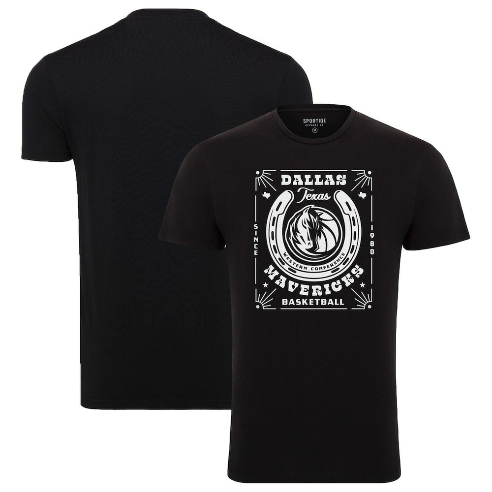 Dallas Mavericks Sportiqe Unisex Bingham Elevated T-Shirt Black - NBA