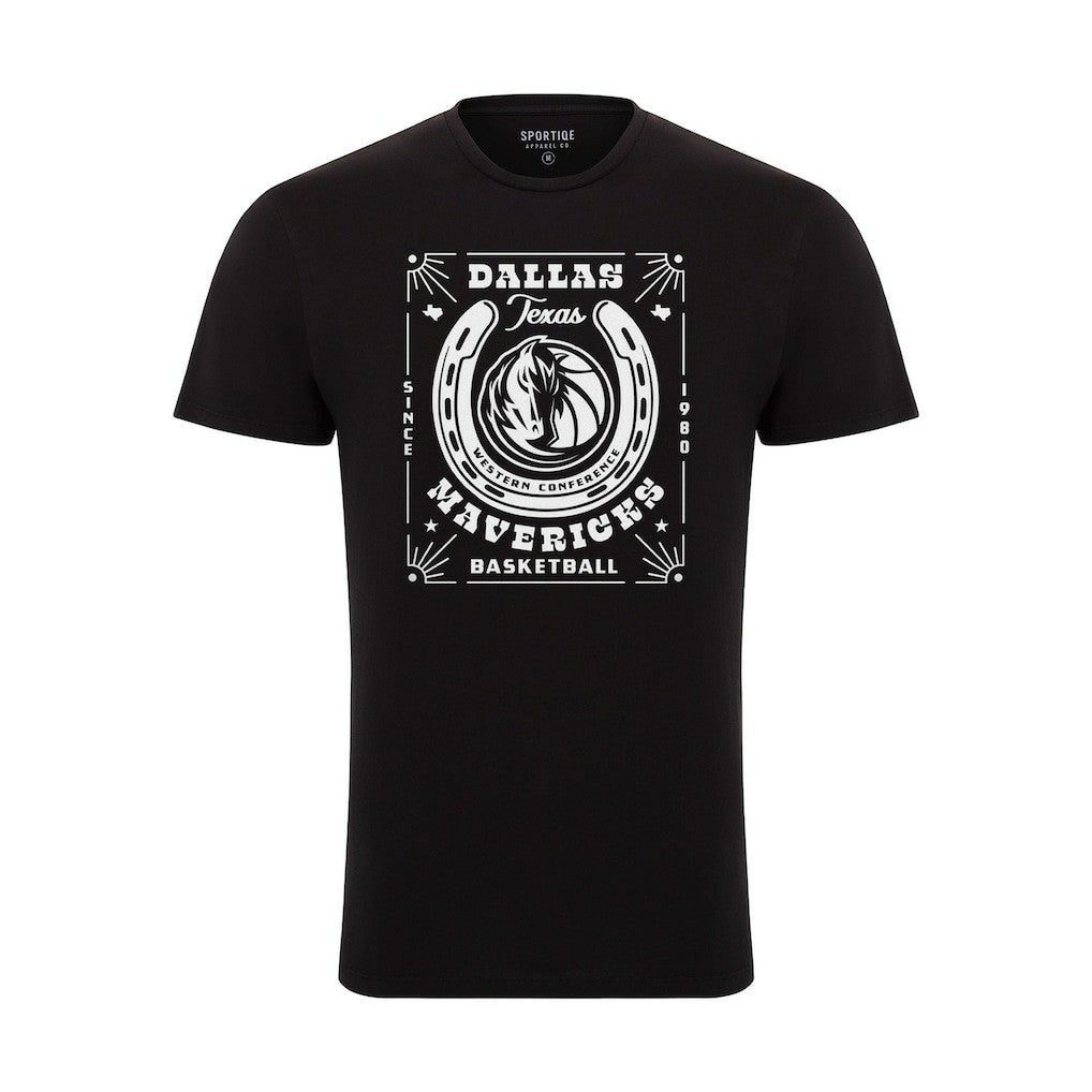 Dallas Mavericks Sportiqe Unisex Bingham Elevated T-Shirt Black - NBA