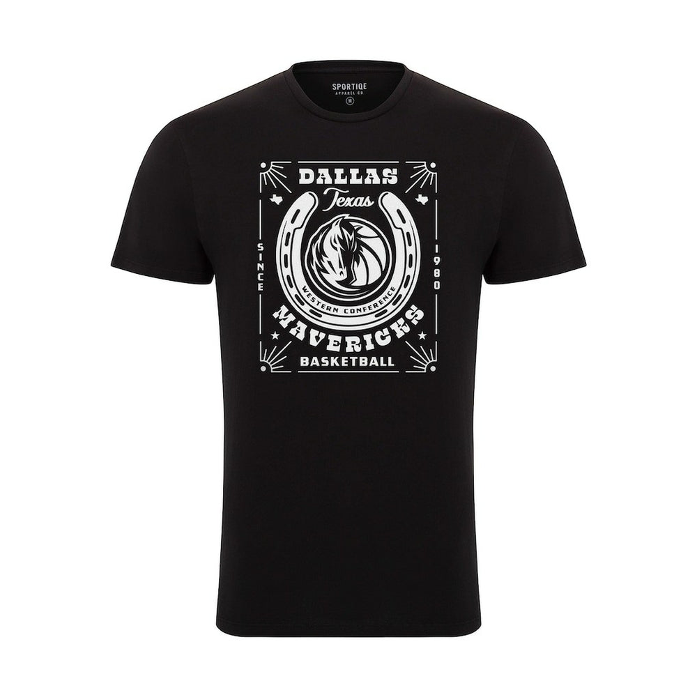 Dallas Mavericks Sportiqe Unisex Bingham Elevated T-Shirt Black - NBA