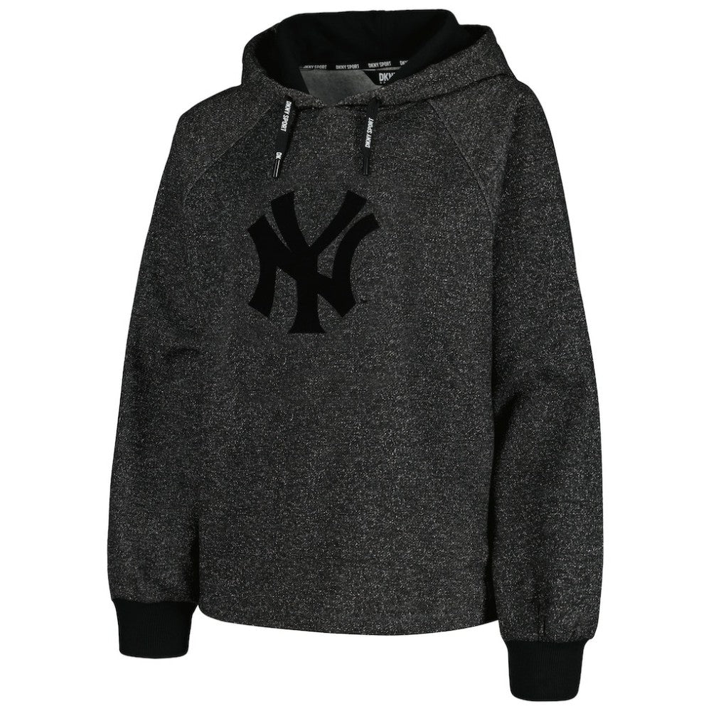 New York Yankees DKNY Sport Women's Debbie Dolman Raglan Pullover Hoodie - MLB