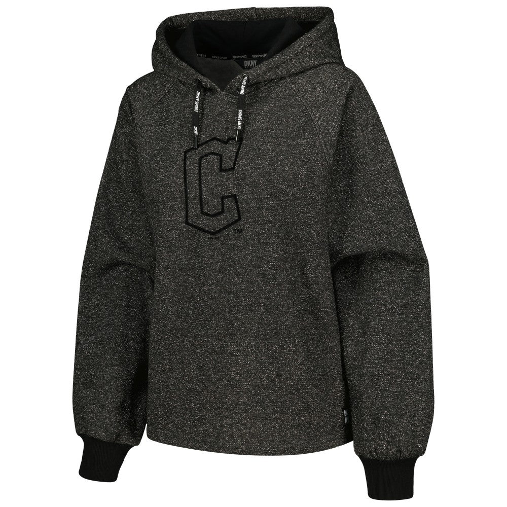 Cleveland Guardians DKNY Sport Women's Debbie Dolman Raglan Pullover Hoodie - MLB