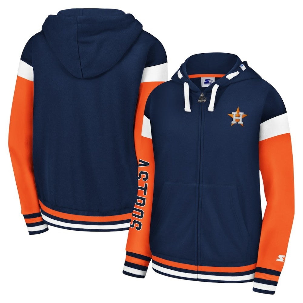 Houston Astros Starter Women's Homestretch Full-Zip Hoodie - MLB