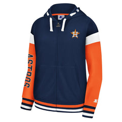 Houston Astros Starter Women's Homestretch Full-Zip Hoodie - MLB