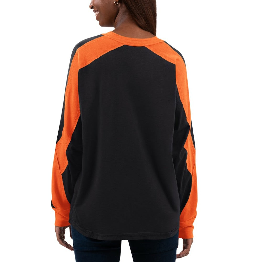 San Francisco Giants G-III 4Her by Carl Banks Women's Smash Raglan Long Sleeve T-Shirt - MLB