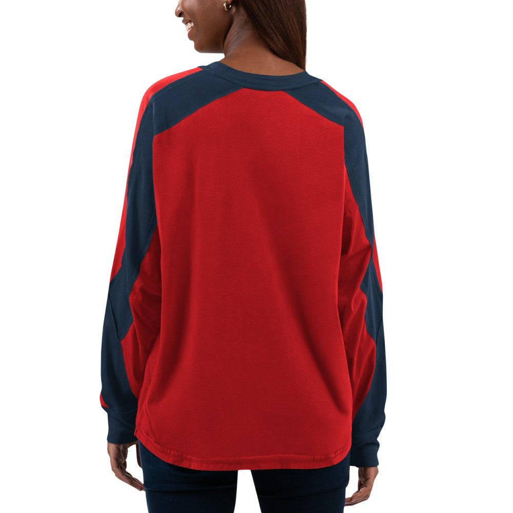 St. Louis Cardinals G-III 4Her by Carl Banks Women's Smash Raglan Long Sleeve T-Shirt - MLB