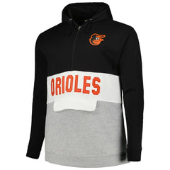 Baltimore Orioles Big & Tall Hoodie Half-Zip Sweatshirt - MLB