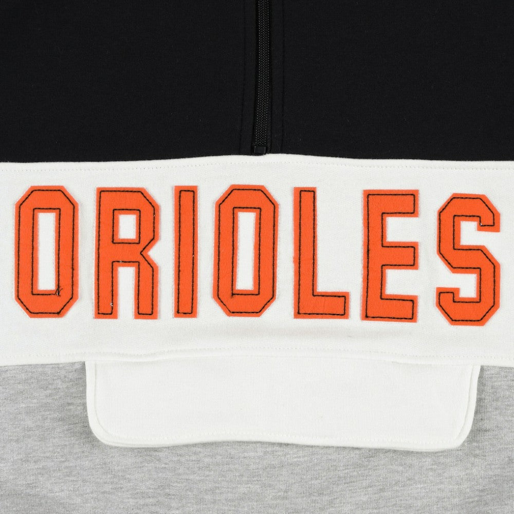 Baltimore Orioles Big & Tall Hoodie Half-Zip Sweatshirt - MLB