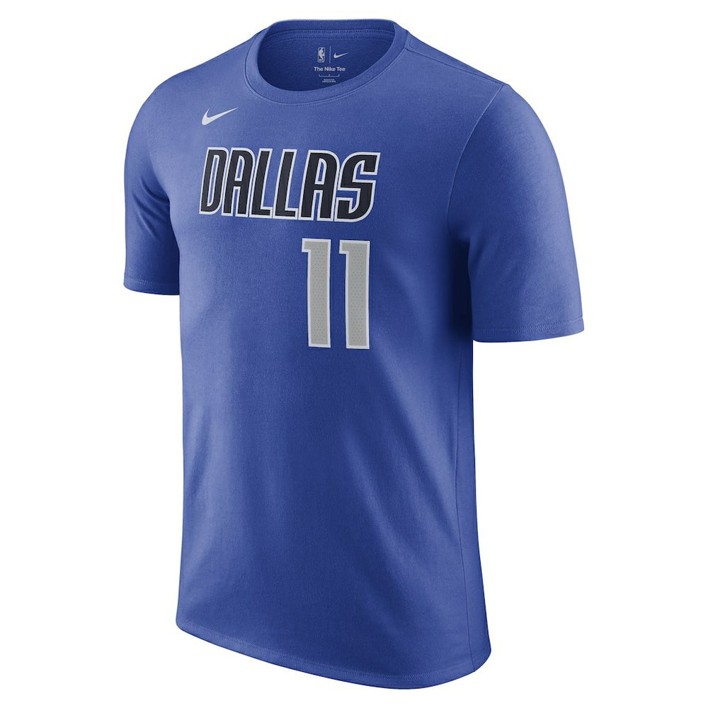 Kyrie Irving Dallas Mavericks Icon Name & Number T-Shirt Blue - NBA