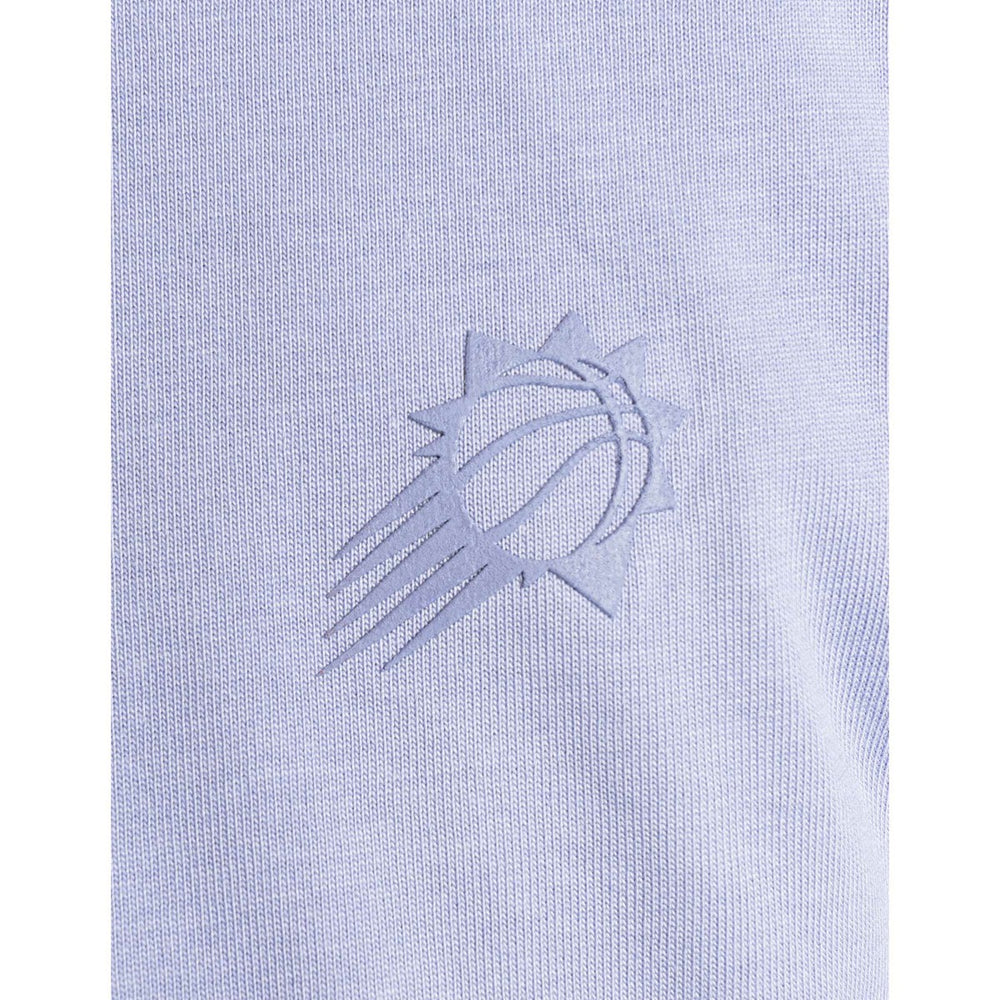 Phoenix Suns Lusso Women's Nola Faded Tonal Cropped T-Shirt Purple - NBA