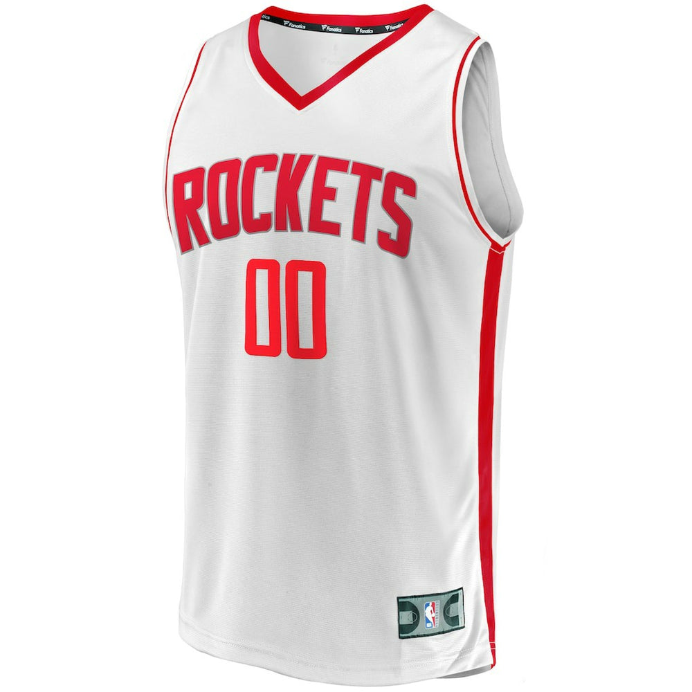 Houston Rockets Youth Fast Break Replica Custom Jersey Association Edition White - NBA