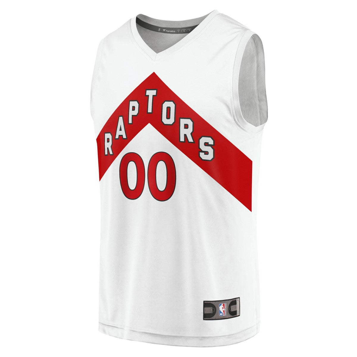 Toronto Raptors Youth Fast Break Replica Custom Jersey Association Edition White - NBA