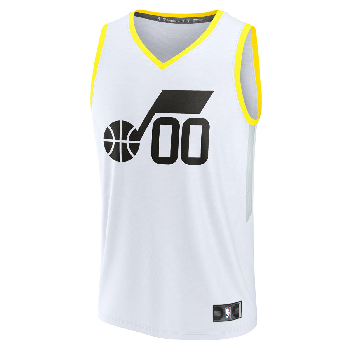 Utah Jazz Youth Fast Break Replica Custom Jersey Association Edition White - NBA