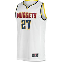 Jamal Murray Denver Nuggets Fast Break Player Jersey Association Editi- White - NBA
