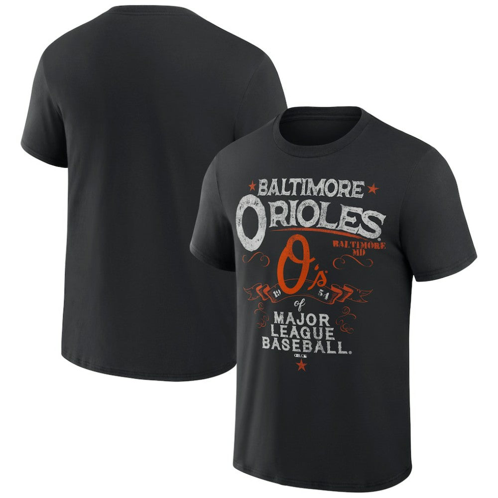 Baltimore Orioles Darius Rucker Collection by Fanatics Beach Splatter T-Shirt - MLB
