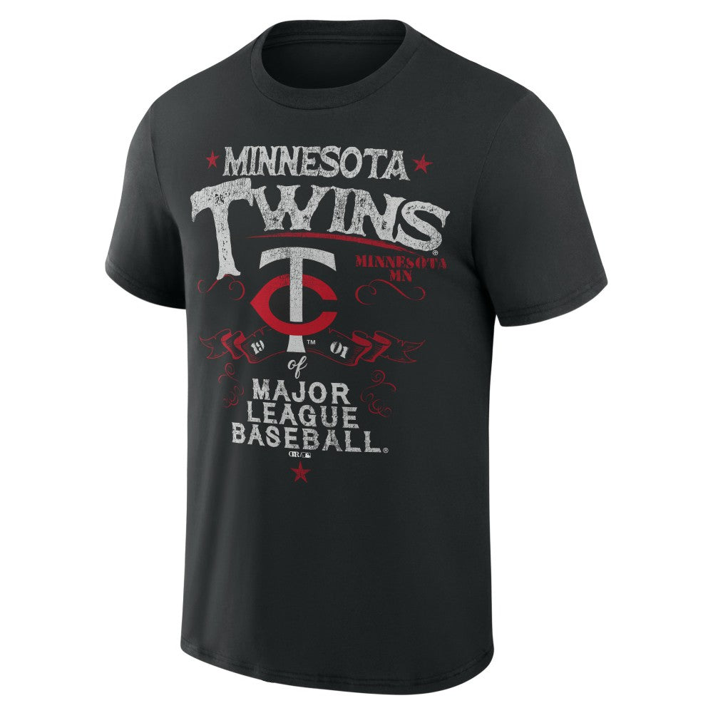 Minnesota Twins Darius Rucker Collection by Fanatics Beach Splatter T-Shirt - MLB