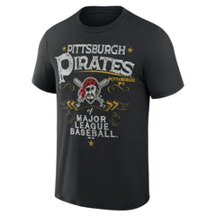 Pittsburgh Pirates Darius Rucker Collection by Fanatics Beach Splatter T-Shirt - MLB