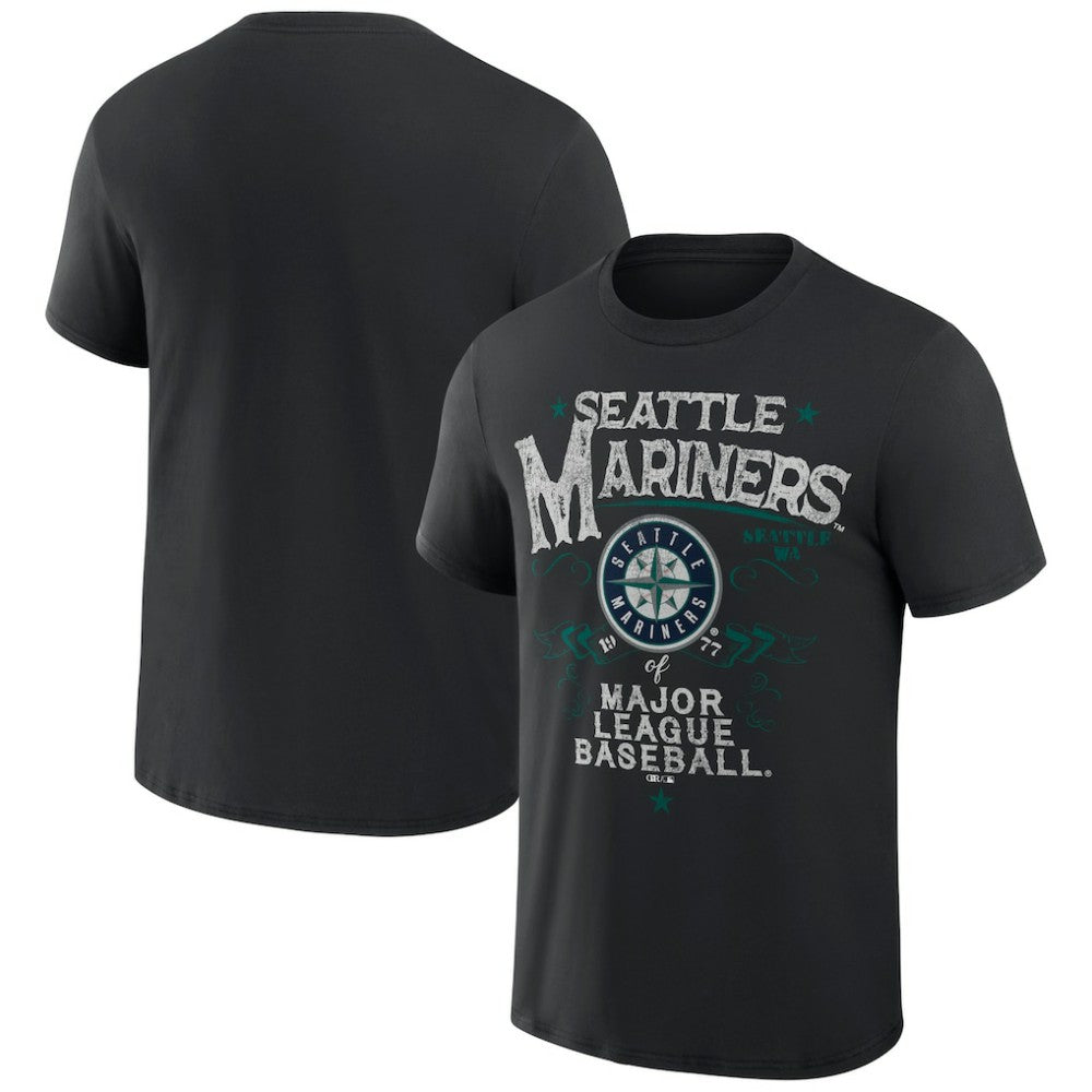 Seattle Mariners Darius Rucker Collection by Fanatics Beach Splatter T-Shirt - MLB