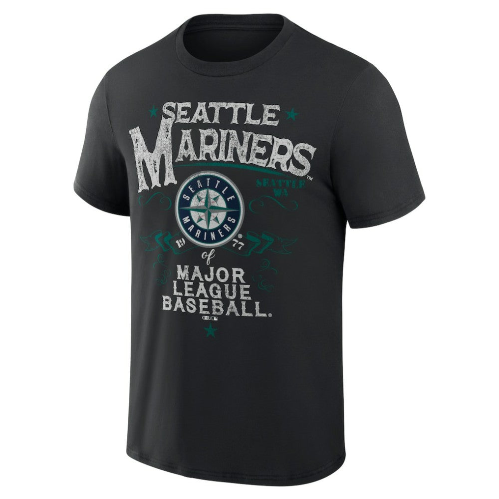 Seattle Mariners Darius Rucker Collection by Fanatics Beach Splatter T-Shirt - MLB