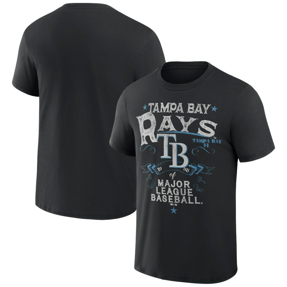Tampa Bay Rays Darius Rucker Collection by Fanatics Beach Splatter T-Shirt - MLB
