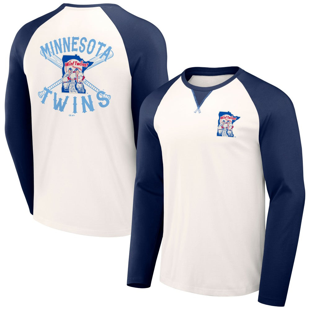 Minnesota Twins Darius Rucker Collection by Fanatics Team Color Raglan T-Shirt - MLB