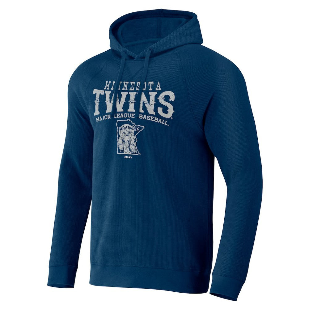 Minnesota Twins Darius Rucker Collection by Fanatics Waffle-Knit Raglan Pullover Hoodie - MLB